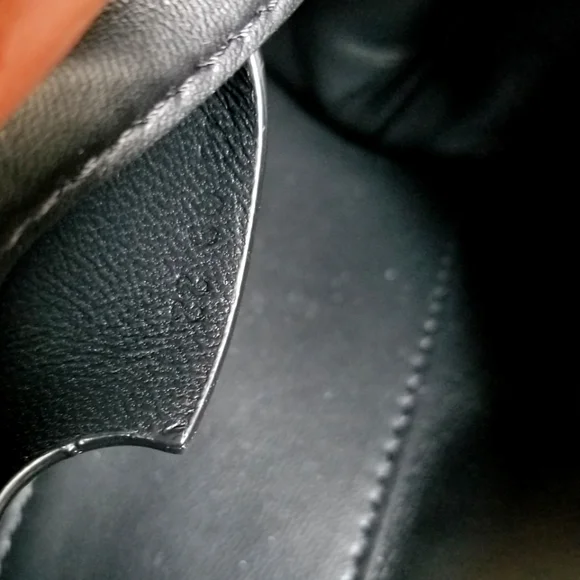 Balmain B-Buzz 19 Embellished Leather Crossbody Bag Black - Picture 11 of 15